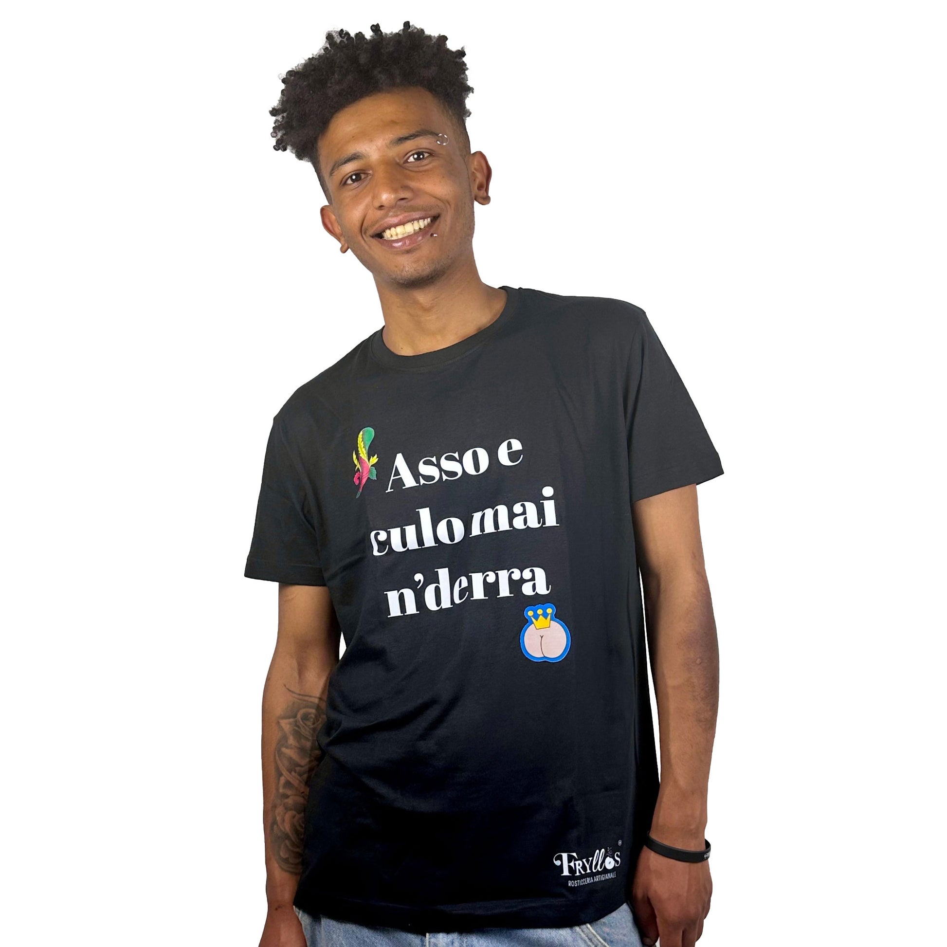 T Shirt - Asso e Culo mai n'derra