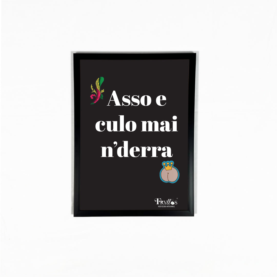 Cornice - Asso e culo mai n'derra
