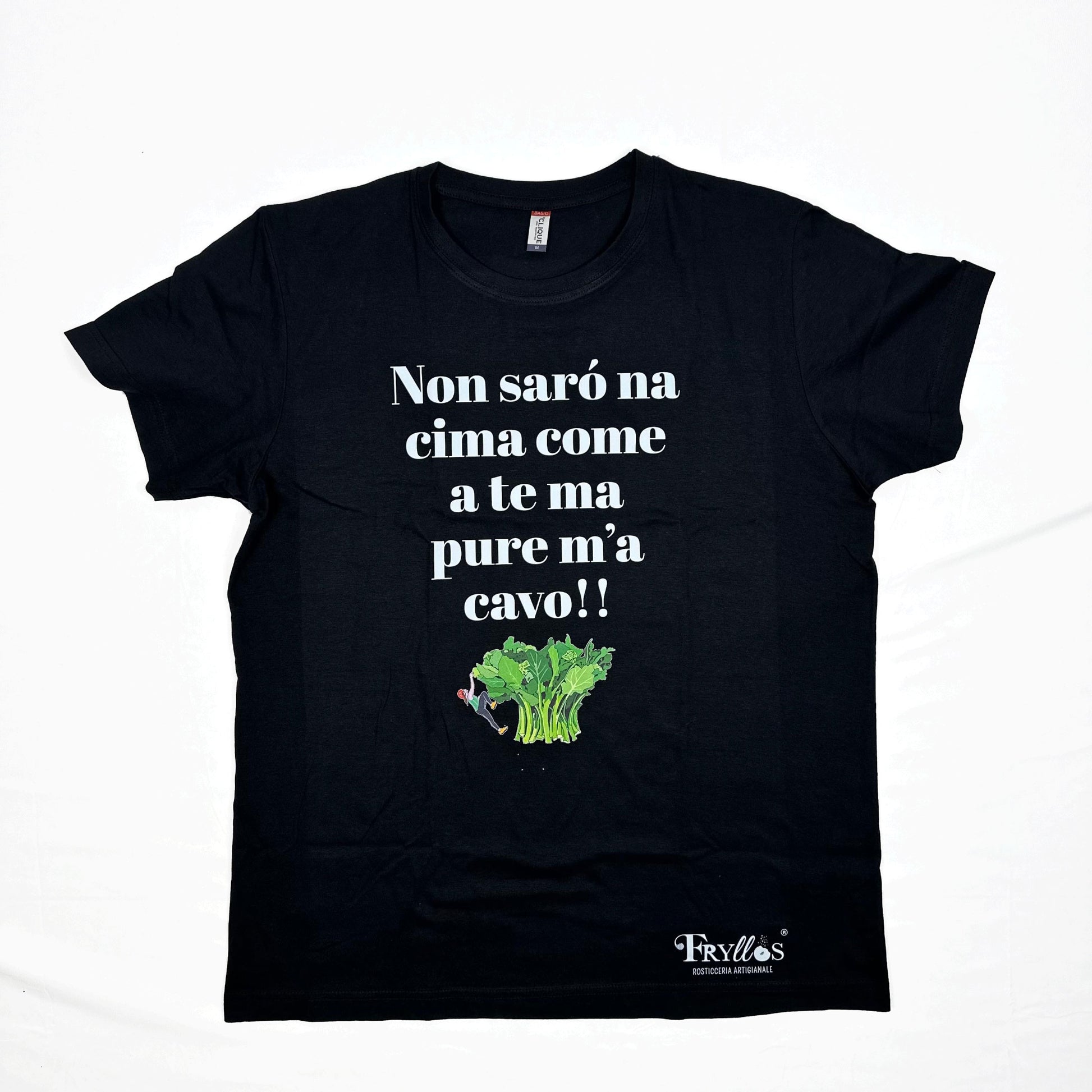 T Shirt - Non sarò na cima come a te ma pure m'a cavo!!