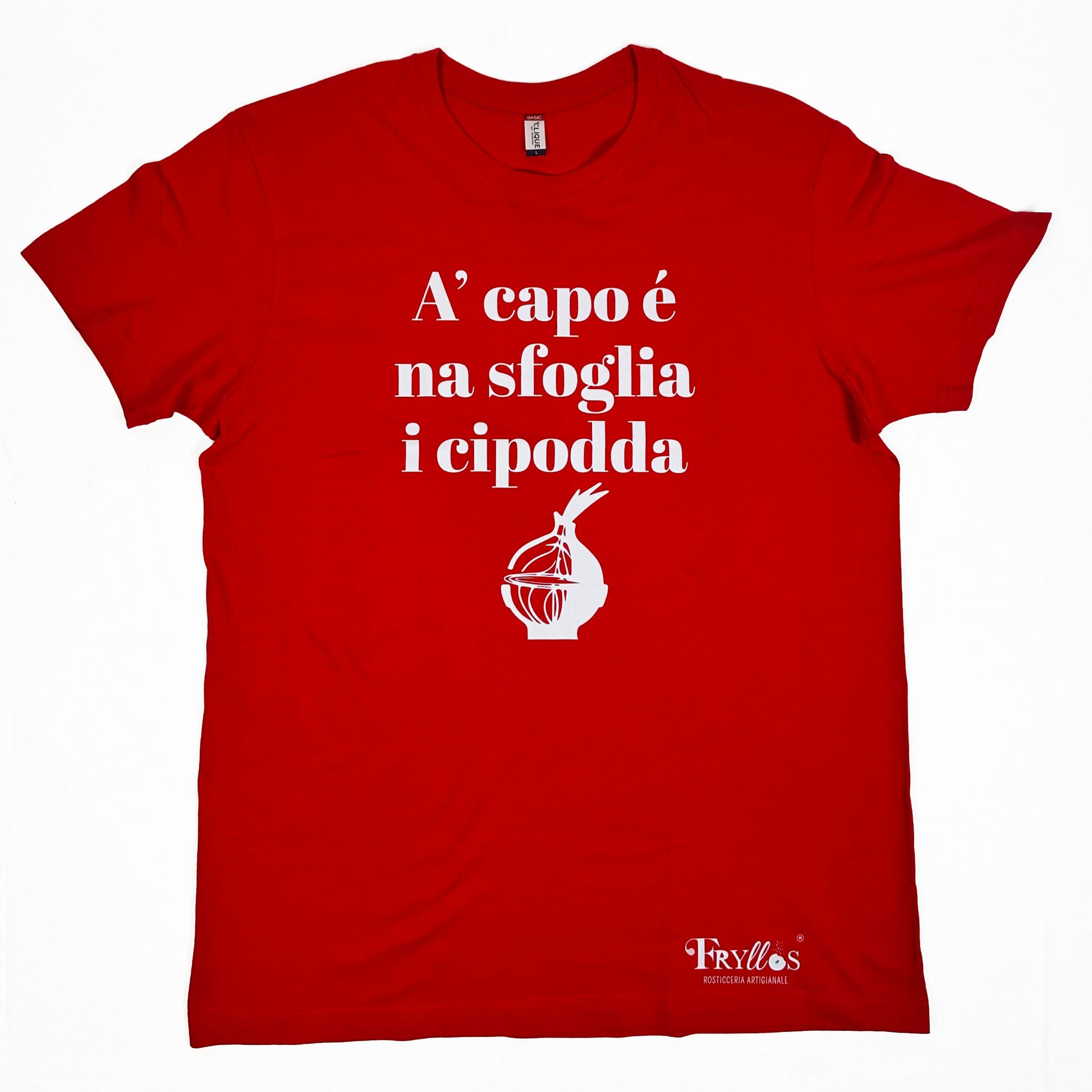 T Shirt - A capo è na sfoglia i Cipodda